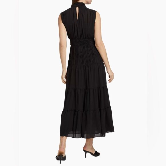 Derek Lam 10 Crosby Sleeveless Tiered Midi-Dress size 10 - Picture 4 of 16
